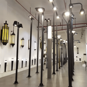 Stalpi decorativi de iluminat