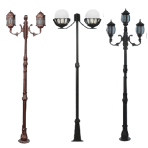 Stalpi de iluminat, gradina si drumuri