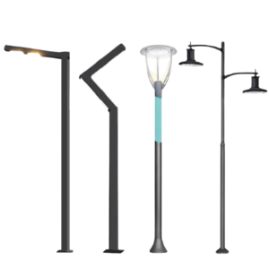 Stâlpi de iluminat cu led